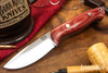 Bark River Knives: North Country EDC - CPM 154 - Firedog Canvas Micarta