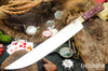 Bark River Knives: Edwin Forrest Bowie - Fuchsia Maple Burl