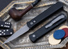 Pro-Tech: 920 Godfather - Black Aluminum - Bead Blasted Blade - PT11AH001