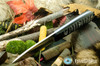 Bark River Knives: Aurora - CPM 3V - Impala - Blue Liners - Hollow Pins