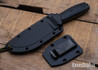 ESEE Knives: ESEE-4PDE-001 - Dark Earth Blade - 3D Black G-10