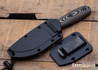 ESEE Knives: ESEE-3PMDE-005 - Dark Earth Blade - 3D Coyote/Black G-10