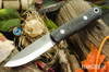 Bark River Knives: Bushcrafter - CPM 3V - Black Suretouch - Matte