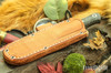 Bark River Knives: Ultralite Bushcrafter - CPM 3V - California Buckeye Burl - Black Liners & Pins