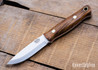 Bark River Knives: Bushcrafter - CPM 3V - Desert Ironwood - Red Liners - Mosaic Pins #3