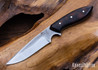 Carter Cutlery: Muteki - Long Original - Arizona Desert Ironwood - Black & Blue G10 Liners - CC31CH043