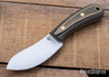 L.T. Wright Knives: Camp M.U.K - Camo G-10 - CPM-3V - Flat Ground - Matte