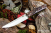Bark River Knives: Puukko 3V - Swamp Maple Burl - Toxic Liner