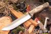 Bark River Knives: Bravo 1.5 - CPM 3V - California Buckeye Burl #2