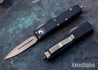 Microtech: UTX-85 - Auto OTF - Double Edge - Bronze STD Blade - Black Handle - 232-13