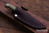 L.T. Wright Knives: Patriot 3V - Green Micarta - Polished