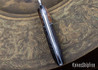 Carter Cutlery: Muteki - Perfect Neck Knife - Wenge with Spalted Maple Bolster - Black & White G10 Spacers & Liners - CC29HH012