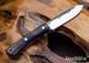 Lon Humphrey Knives: Gold Digger - Forged 52100 - Desert Ironwood - Red Liners - LH23IH143