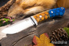 Bark River Knives: Classic Drop Point Hunter - CPM S45VN - Amber Sea Dragon Scale