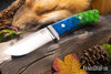 Bark River Knives: Classic Drop Point Hunter - CPM S45VN - Borealis Dragon Scale