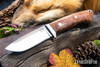 Bark River Knives: Classic Drop Point Hunter - CPM S45VN - Salmon Maple Burl