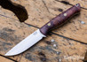 Bark River Knives: Gunny  - CMP 3V - Hellfire Maple Burl - Mosaic Pins