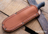 Bark River Knives: Gunny Scandi - CMP 3V - Purple Mountain Maple Burl