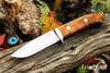 Bark River Knives: Bobcat Hunter - CPM 154 - Dark Curly Maple #2