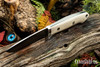 Bark River Knives: Bobcat Hunter - CPM 154 - Desert Tan G-10 - Forest Green Liners