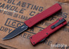 Axial: Shift - OTF Auto - Red Anodized Aluminum - CPM-20CV - Black DLC