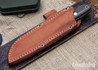Zoe Crist Knives - Backpacker - Green Canvas Micarta