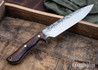 Lon Humphrey Knives: Ranger - Forged 52100 - Tasmanian Blackwood - Blue Liners - LH11KH048