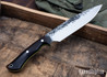 Lon Humphrey Knives: Ranger - Forged 52100 - Desert Ironwood - Green Liners - LH11KH147