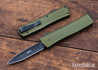 Axial: Shift - OTF Auto - OD Green Anodized Aluminum - CPM-20CV - Double Edge - Blackwash