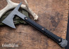 RMJ Tactical: Ragnarok 14 - Textured Black G-10 - 80CrV2 - Tungsten Cerokote