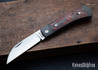 Jack Wolf Knives: Venom Jack - Fat Carbon Mars Valley - Titanium - M390