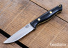 Bark River Knives: Bravo EDC - CPM 3V - Black & Gold L.E. - Rampless