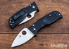 Spyderco: Lil' Temperance 3 Lightweight - Black FRN - Compression Lock - VG-10 - Plain Edge - C69PBK3