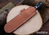 Bark River Knives: Aurora II - CPM 3V - Black Suretouch - Matte Forest - Green Liners - Hollow Brass Pins
