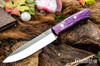 Bark River Knives: Aurora II - CPM 3V - Lavendar Maple Burl