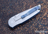 Pro-Tech: 7721SW - TR-3 Integrity Frame Lock Custom - Titanium Frame with Blue Anodize Accents - 2 Tone Plain Edge - CPM S35VN