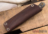 L.T. Wright Knives: Great Plainsman - Gray & Black G-10 - D2 Steel - Saber Grind
