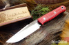 Bark River Knives: Ultralite Field Knife - CPM 3V - Red Tigertail Maple Burl #1