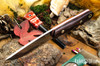 Bark River Knives: Bushcrafter II - CPM 3V - Desert Ironwood - Red Liners - Mosaic Pins #3