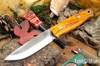 Bark River Knives: Bushcrafter II - CPM 3V - Desert Ironwood - Red Liners - Mosaic Pins #4