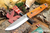 Bark River Knives: Bushcrafter II - CPM 3V - Desert Ironwood - Black Pins