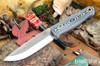Bark River Knives: Bushcrafter II - CPM 3V - Midnite Tiger G-10 - Mosaic Pins