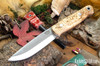 Bark River Knives: Bushcrafter II - CPM 3V - Black Ash Burl #3