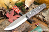 Bark River Knives: Bushcrafter II - CPM 3V - Gray Tigertail Maple Burl #1