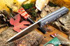 Bark River Knives: Bushcrafter II - CPM 3V - Midnite Tiger G-10 - Black Liners