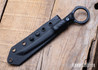 RMJ Tactical: "Stabby Guy" Pry Tool - Black G-10 - CPM-3V - Black Textured Finish