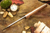 Bark River Knives: Mini Kephart - CPM 3V - American Walnut - White Liners - Black Pins