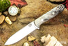 Bark River Knives: Mini Kephart - CPM 3V - Blue & Gray Maple Burl