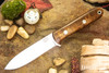 Bark River Knives: Mini Kephart - CPM 3V - Dark Curly Maple #1