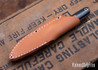 Bark River Knives: Mini Kephart - CPM 3V - Red Texas Fencepost - White Liners